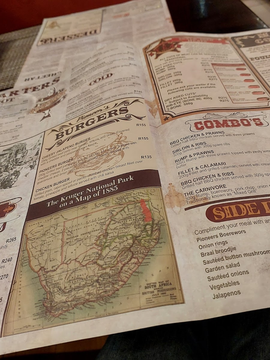 Menu Pioneer's Grill-3