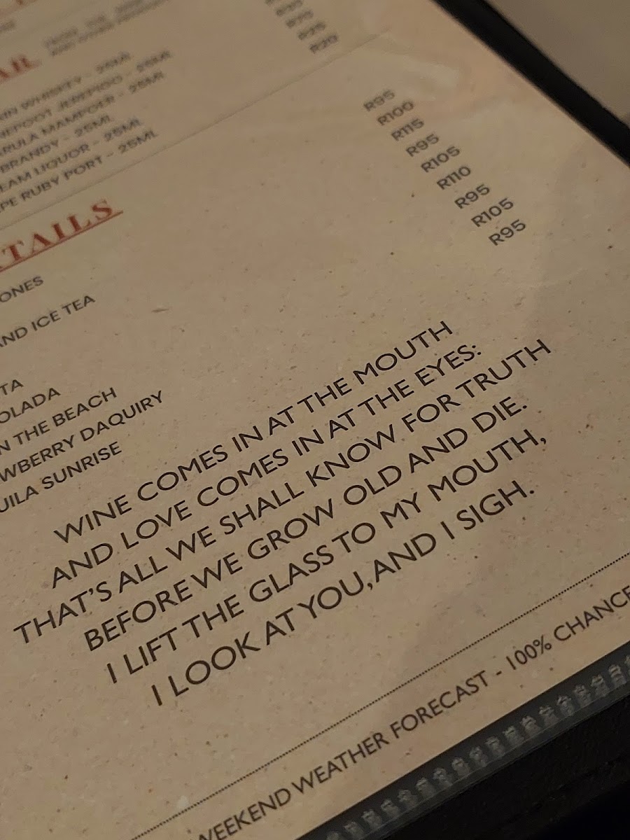 Menu Pioneer's Grill-4